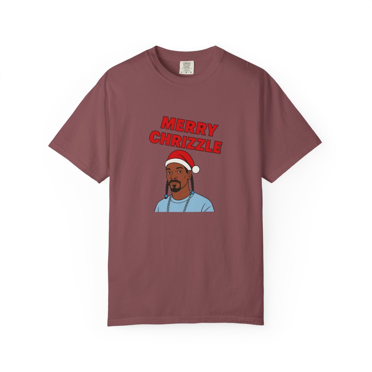 Merry Chrizzle Snoopy Christmas T-Shirt - alternate angle 2, merchandise