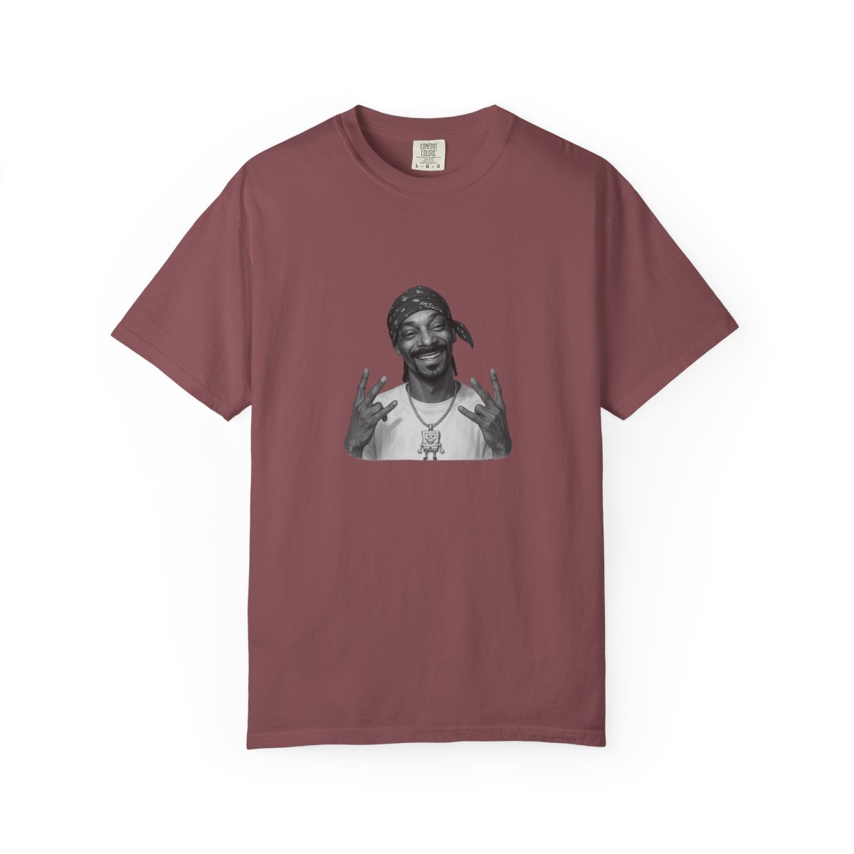 Snoop Dogg Rap Legend Bold Graphic T-Shirt - alternate angle 2, merchandise