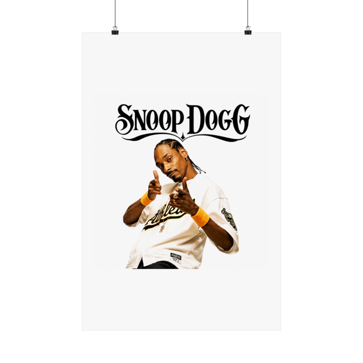 Hip-Hop Boss Energy Poster | Cool Confidence Wall Art Print - alternate angle 4, merchandise