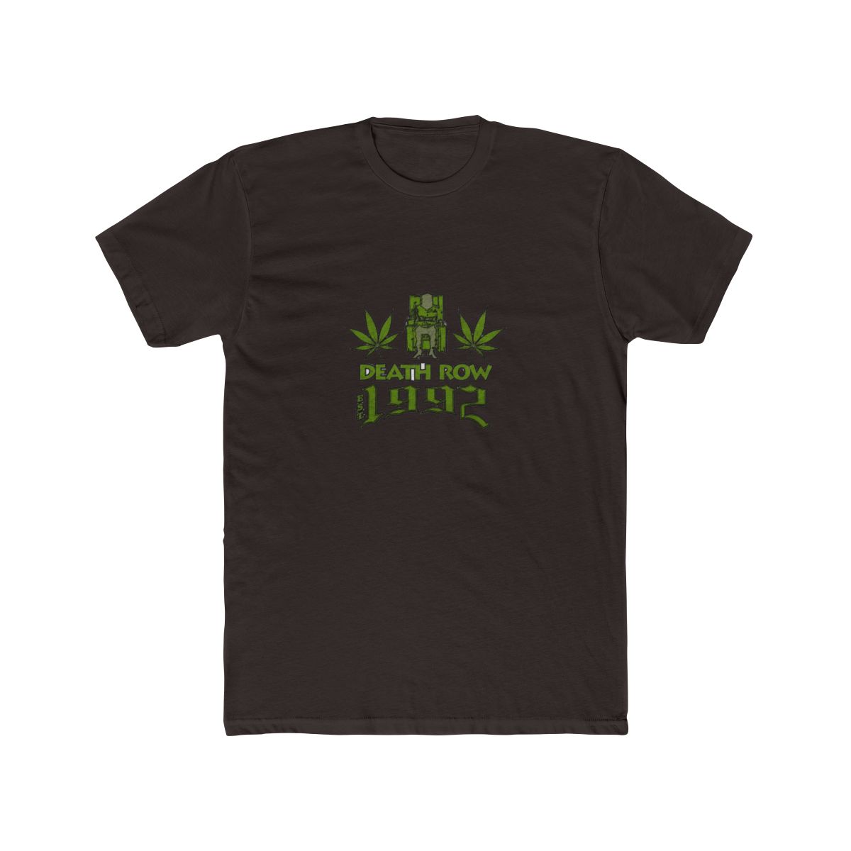 Death Row 420 Black Tee - alternate angle 3, merchandise