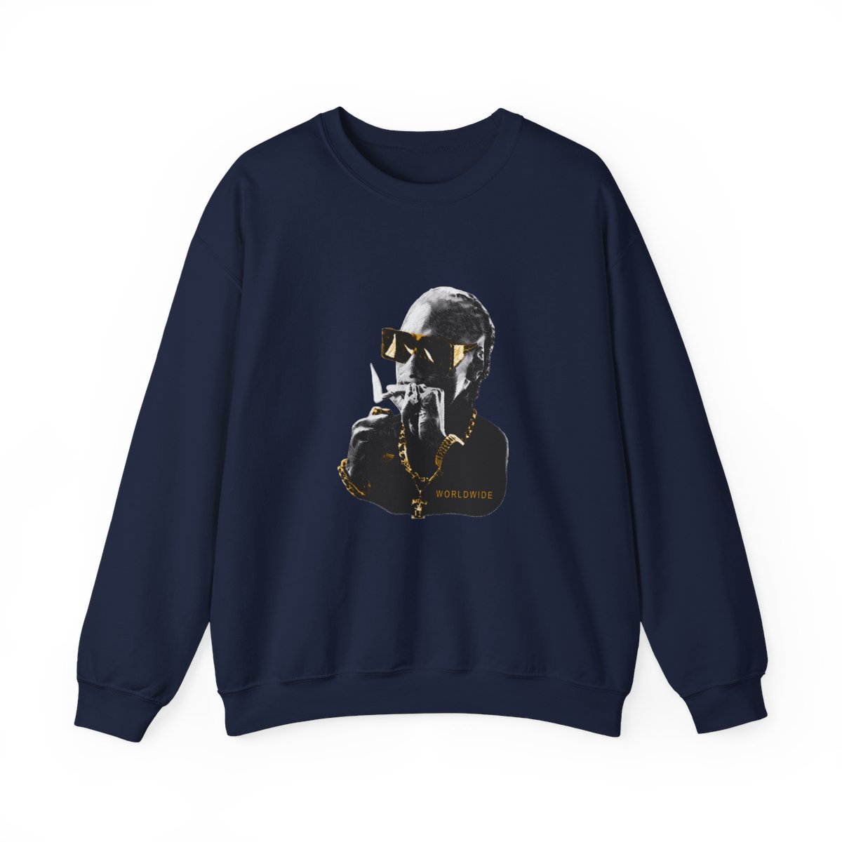 Black Snoop Crewneck (Black) - alternate angle 3, merchandise
