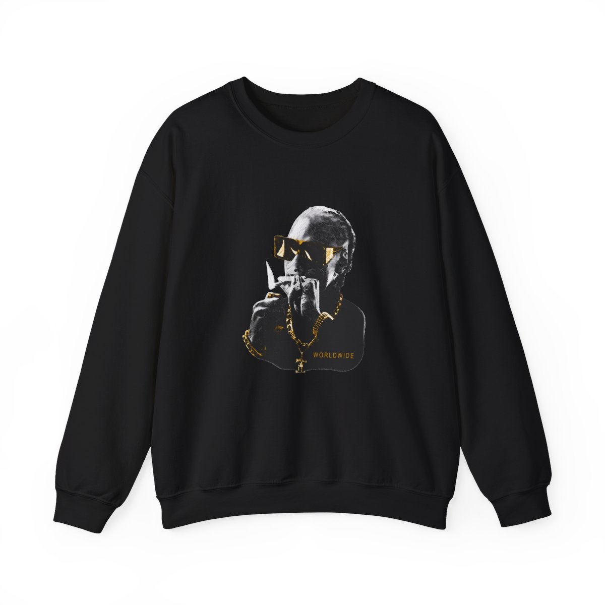 Black Snoop Crewneck (Black) - alternate angle 5, merchandise