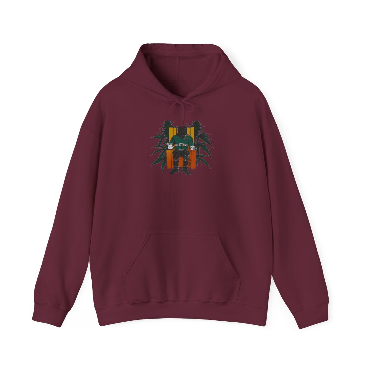 Death Row Electric Chair Hoodie - alternate angle 3, merchandise
