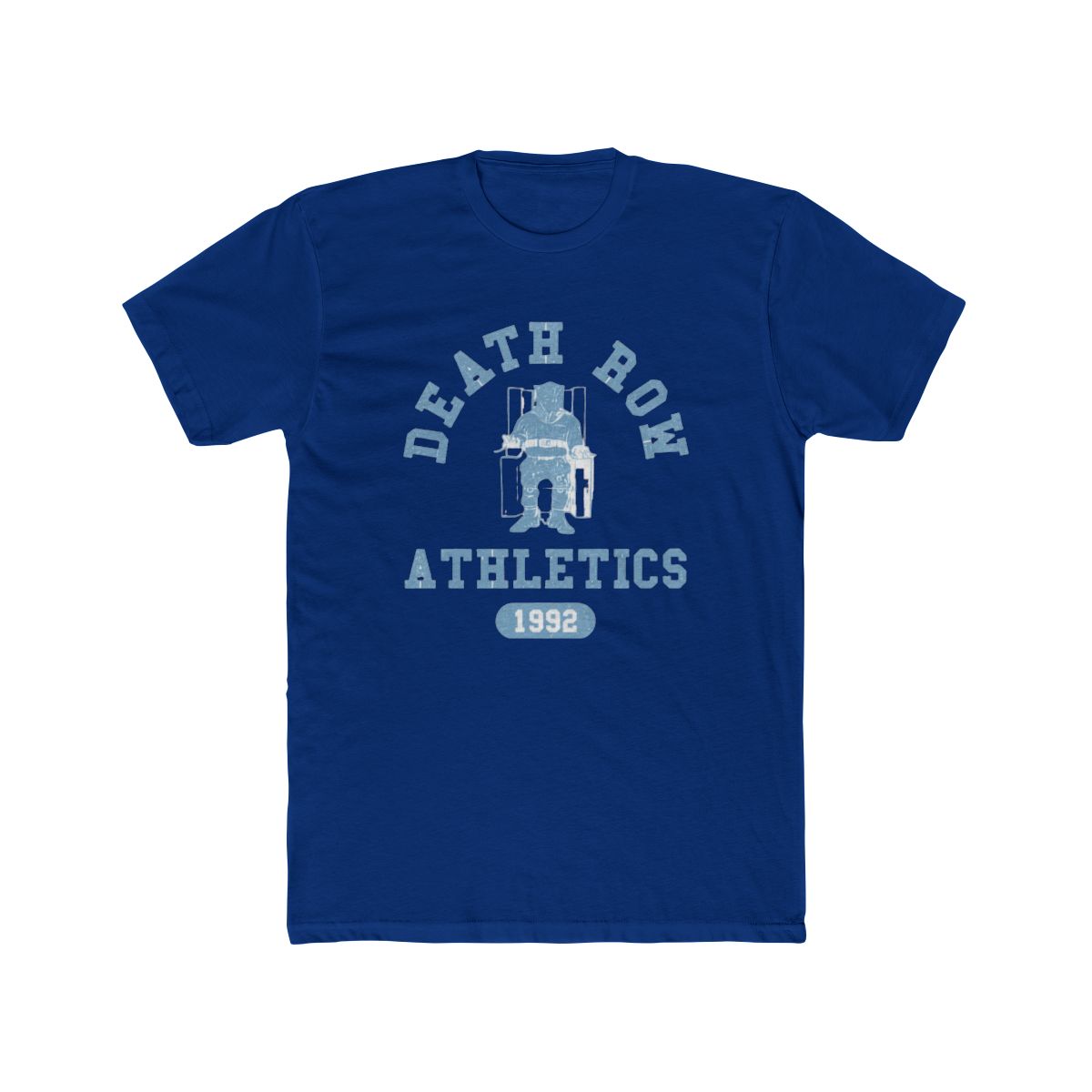 Death Row Athletics Tee Navy - Official T-Shirts merchandise