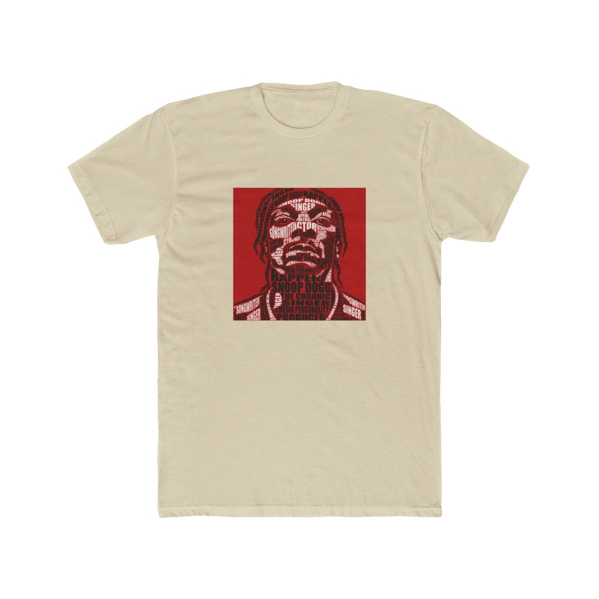 Calligram Hip Hop Legend T-Shirt - West Coast Rap Art Design - alternate angle 5, merchandise