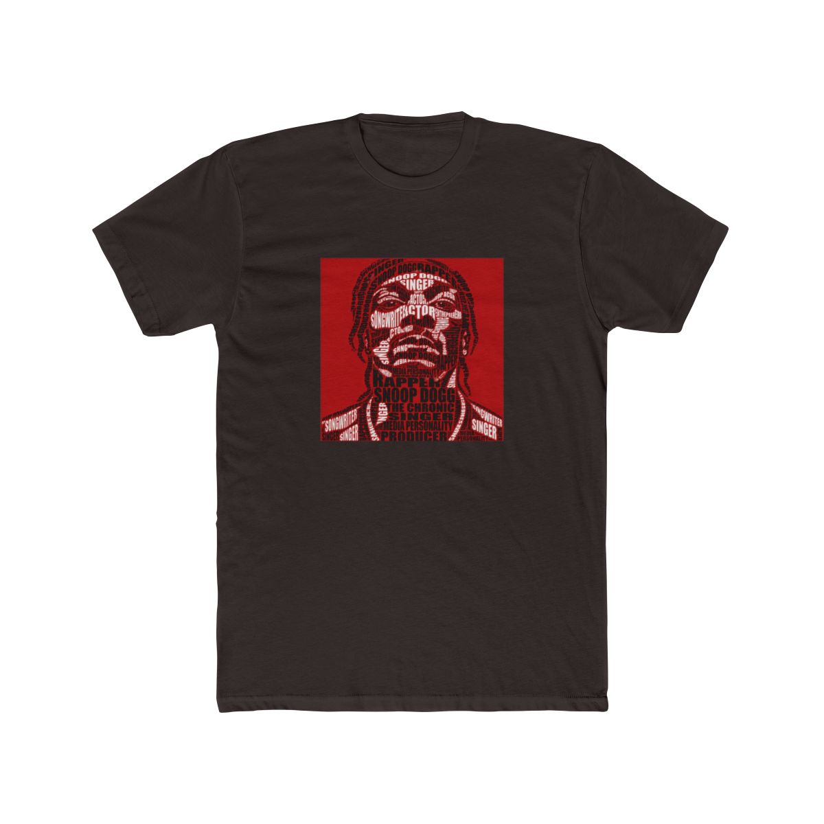 Calligram Hip Hop Legend T-Shirt - West Coast Rap Art Design - alternate angle 3, merchandise