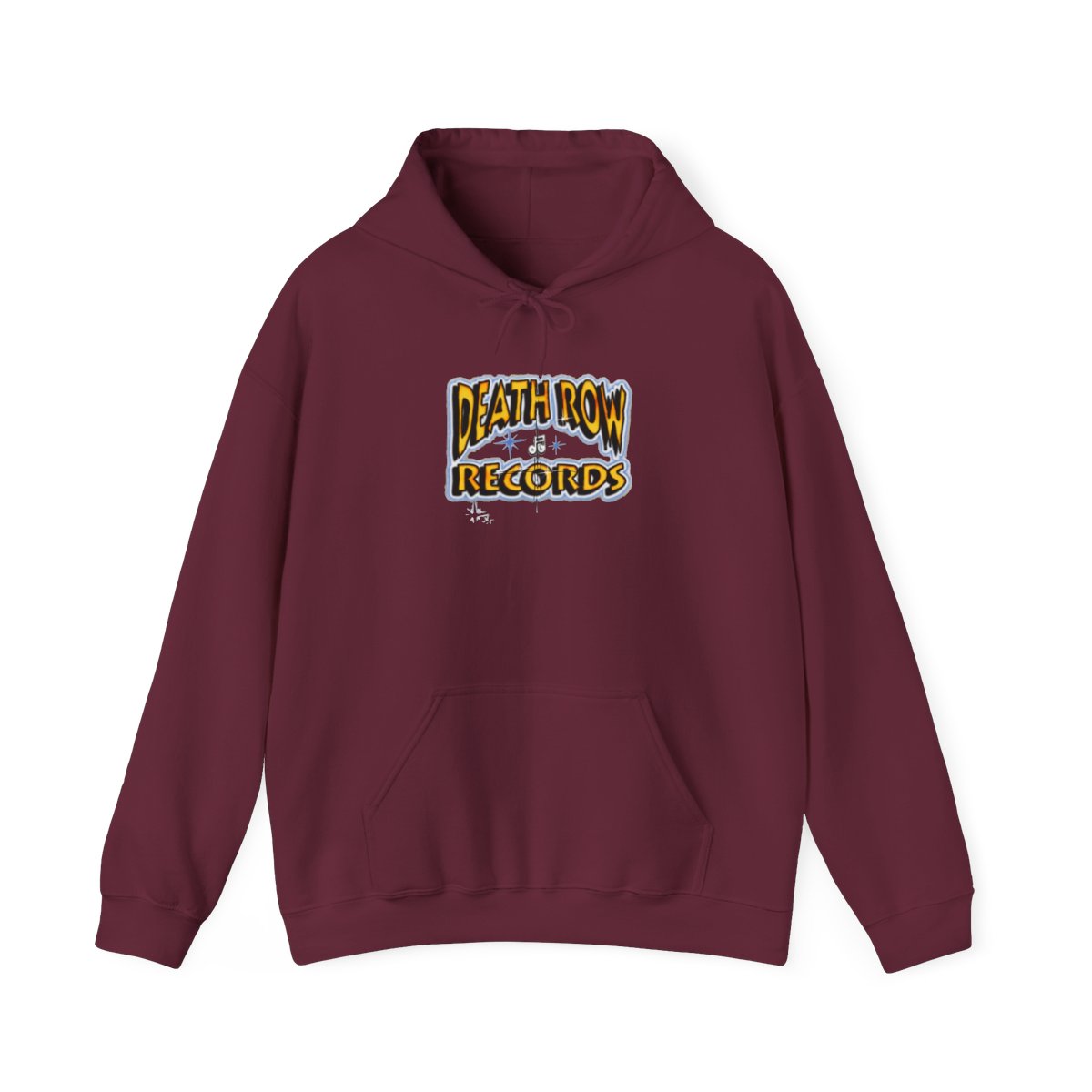Death Row Records Vintage Airbrush Hoodie - alternate angle 3, merchandise
