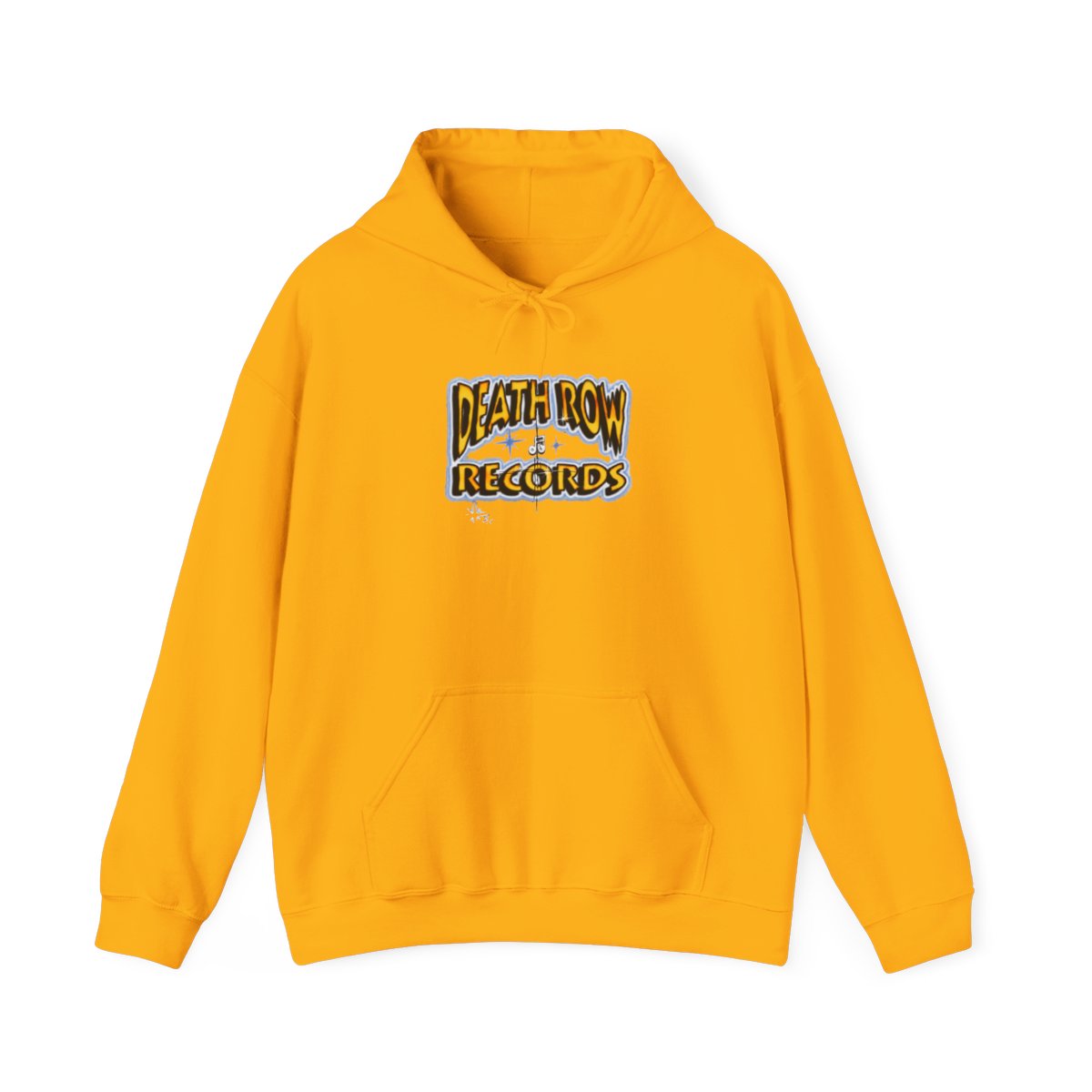 Death Row Records Vintage Airbrush Hoodie - alternate angle 2, merchandise