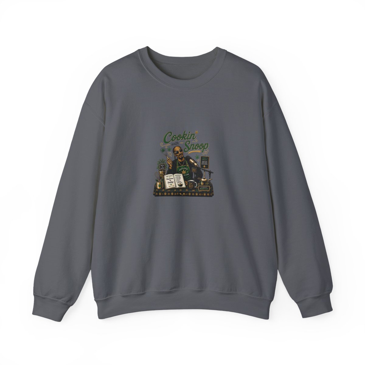 Snoop Dogg "Martha & Snoop" Crewneck - alternate angle 2, merchandise