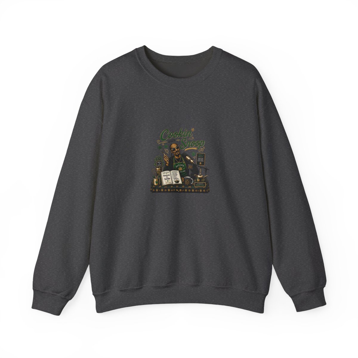 Snoop Dogg "Martha & Snoop" Crewneck - alternate angle 5, merchandise