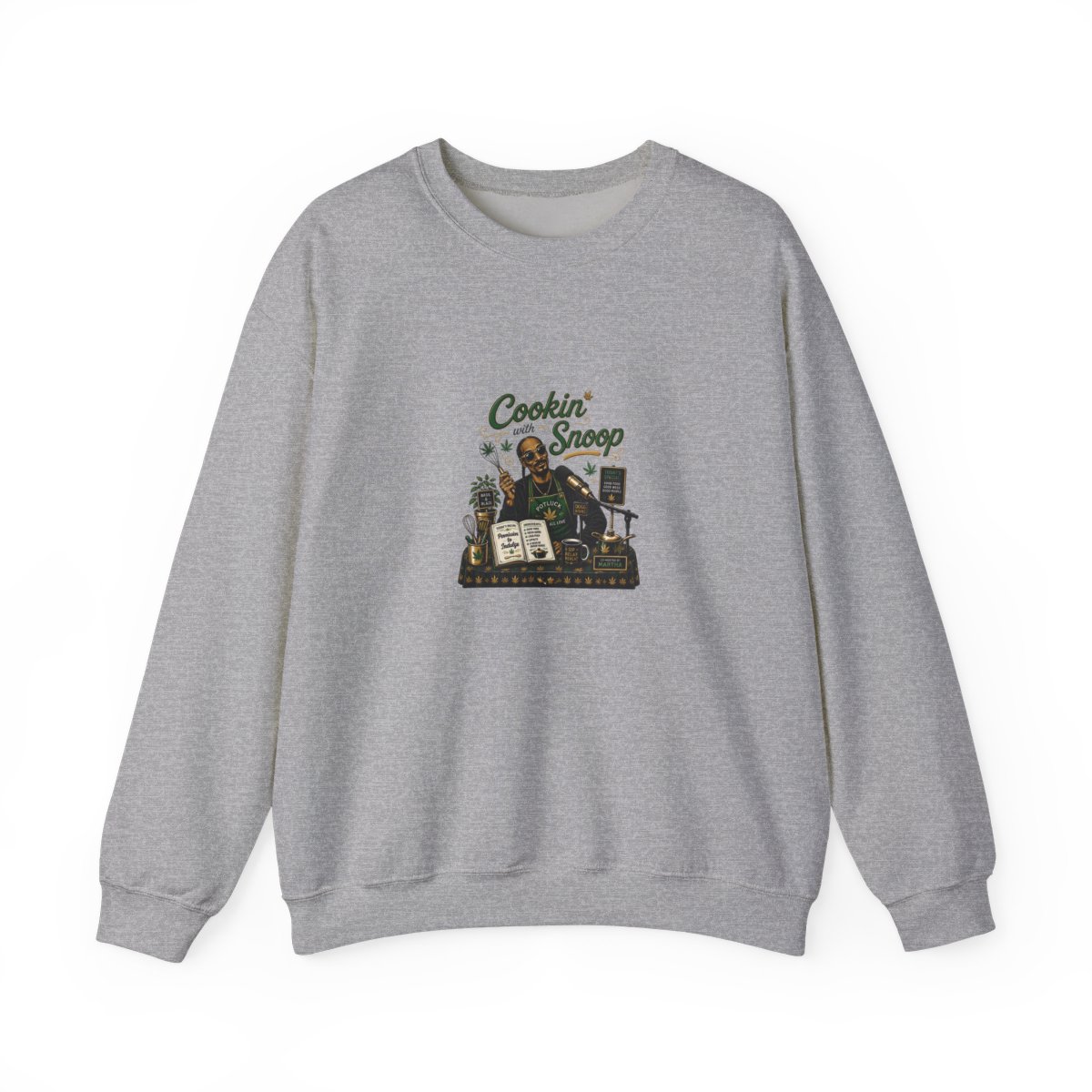 Snoop Dogg "Martha & Snoop" Crewneck - alternate angle 3, merchandise