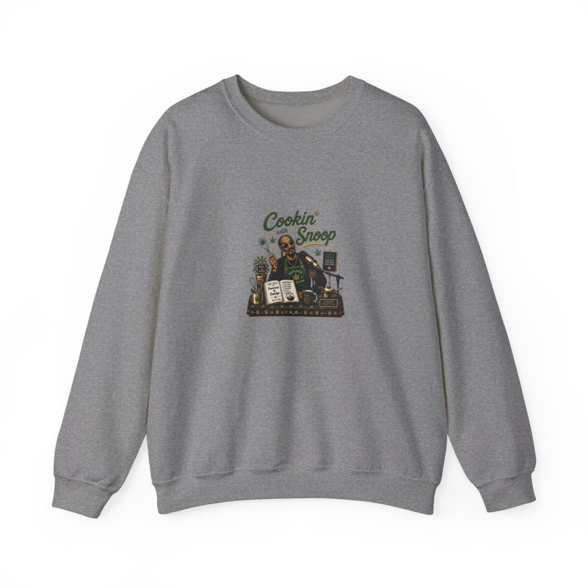 Snoop Dogg "Martha & Snoop" Crewneck - alternate angle 4, merchandise